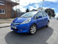 Used Honda Jazz Hybrid 102 HP (75 kW) 2012 Blue Hatchback