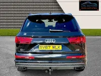 Used Audi Q7 S-Line 218 HP (160 kW) 2017 Black SUV