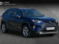 Used Toyota RAV4 Hybrid 222 HP (163 kW) 2020 Blue SUV