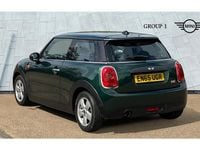 Used Mini ONE 102 HP (75 kW) 2015 British racing green Hatchback