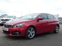 Used Peugeot 308 Allure 130 HP (95 kW) 2018 Red Hatchback