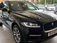 Used Jaguar F-Pace R-Sport 179 HP (131 kW) 2019 Black SUV