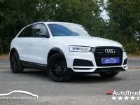 Used Audi Q3 Black Edition 180 HP (132 kW) 2017 White SUV