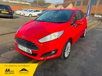 Used Ford Fiesta Titanium 2013 Red Hatchback
