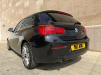 Used BMW 118 Sport Line 136 HP (100 kW) 2015 Black Hatchback