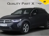 Usado VW T-Roc R-line 150 CV (110 kW) 2023 Negro SUV