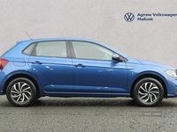 Used VW Polo Life 95 HP (69 kW) 2022 Blue Hatchback