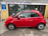 Used Fiat 500 Lounge 69 HP (50 kW) 2012 Red Hatchback