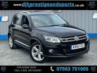 Used VW Tiguan R-line Edition 150 HP (110 kW) 2016 Black SUV