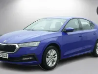 Begagnad Skoda Octavia SE Technology 110 HK (80 kW) 2022 Blå Halvkombi