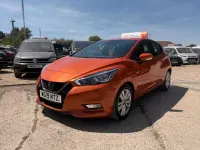 Used Nissan Micra Acenta 92 HP (67 kW) 2019 Orange Hatchback
