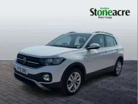 Used VW T-Cross SE 108 HP (79 kW) 2021 White SUV