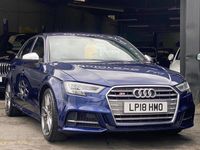 Used Audi S3 Sportback Advanced 2018 Blue Hatchback