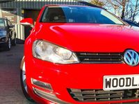 Used VW Golf VII Match 105 HP (77 kW) 2014 Red Hatchback