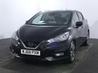 Used Nissan Micra S 90 HP (66 kW) 2018 Black Hatchback