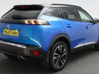 Used Peugeot 2008 GT-line 129 HP (94 kW) 2020 Blue SUV