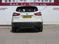 Used Nissan Qashqai Acenta 115 HP (84 kW) 2016 White SUV