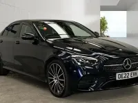 Used Mercedes E200 AMG line 2022 Blue Sedan