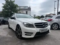 Used Mercedes C350 AMG 2013 White Sedan