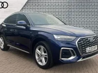 Used Audi Q5 S-Line 265 HP (194 kW) 2023 Blue SUV