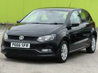 Used VW Polo SE 2015 Black Hatchback