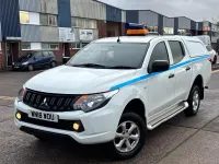 Used Mitsubishi L200 2018 White Pickup