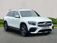 Begagnad Mercedes GLB220 AMG line 2020 Vit SUV