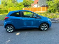 Used Ford Ka Zetec 69 HP (50 kW) 2015 Blue Hatchback