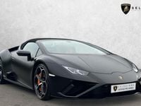 Used Lamborghini Huracán 610 HP (448 kW) 2023 Orange Cabriolet