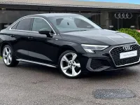 Used Audi A3 S-Line 110 HP (80 kW) 2022 Black Sedan