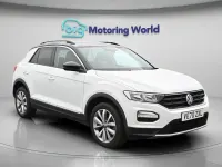 Begagnad VW T-Roc Design 110 HK (80 kW) 2021 Vit SUV