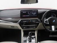 Used BMW 530 M Sport 282 HP (207 kW) 2022 Red Sedan