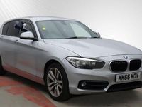Used BMW 118 Sport Line 150 HP (110 kW) 2017 Silver Hatchback