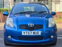 Used Toyota Yaris SR 85 HP (62 kW) 2007 Blue Hatchback