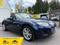 Used Mazda MX5 126 HP (92 kW) 2009 Blue Cabriolet