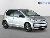 Used VW up! Black Edition 65 HP (47 kW) 2021 Silver Hatchback