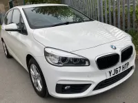 Begagnad BMW 218 2017 Vit Kombi