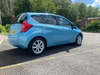 Used Nissan Note Acenta Premium 98 HP (72 kW) 2014 Blue Hatchback