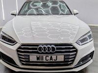 Used Audi A5 Cabriolet S-Line 190 HP (139 kW) 2020 White Cabriolet