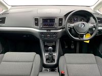 used VW Sharan DIESEL ESTATE 2.0 TDI SCR 150 SE Nav 5dr [Side Scan, Front And Rear Parking Sensors, Bluetooth, USB, Multi Device Interface, 16" Memphis Alloys]
