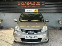 Used Nissan Note Acenta 110 HP (80 kW) 2009 Silver Hatchback