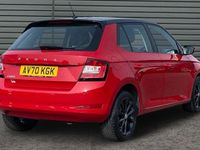 Used Skoda Fabia Colour Edition 95 HP (69 kW) 2020 Red Hatchback