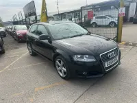 Begagnad Audi A3 102 HK (75 kW) 2009 Svart Halvkombi
