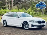 Used BMW 530 Comfort Edition 286 HP (210 kW) 2021 White Estate