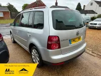 Used VW Touran Sportline 138 HP (101 kW) 2007 Silver MPV