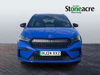 Used Skoda Enyaq iV SportlinePlus 210 kW (286 HP) 2024 Blue SUV