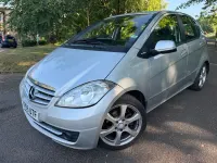 Used Mercedes A160 Elegance 82 HP (60 kW) 2009 Silver Hatchback