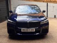 Used BMW 745e M Sport 388 HP (285 kW) 2020 Blue Sedan