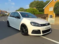 Used VW Golf VI R 270 HP (198 kW) 2010 White Hatchback