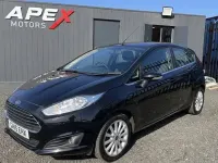 Used Ford Fiesta Titanium 100 HP (73 kW) 2015 Black Hatchback